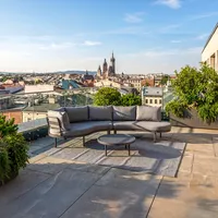 Dywan zewnętrzny Paros 200 x 300 cm jasnoszary