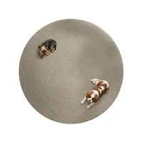 Dywan zewnętrzny Paros ø150cm piaskowy