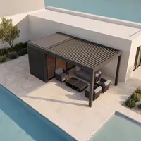 Elektryczna pergola tarasowa PRIME z oświetleniem LED 3x5m 1999 OUTLET