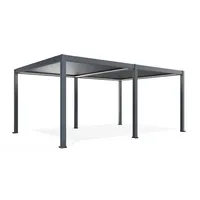 Elektryczna pergola tarasowa PRIME z oświetleniem LED 4x6m