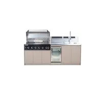 Grill ogrodowy gazowy - kuchnia BBQ VIEJA 6-palnikowa (1)
