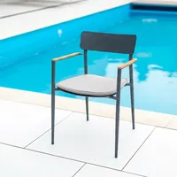 Krzesło ogrodowe PEAK antracyt