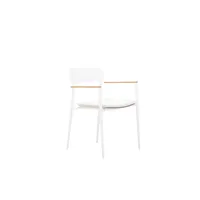 Krzesło ogrodowe PEAK biała