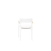 Krzesło ogrodowe PEAK biała