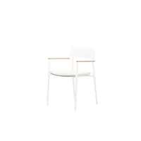 Krzesło ogrodowe PEAK biała