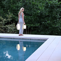 Lampa ogrodowa BOB XL mokka