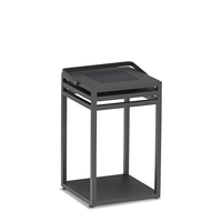 Lampa solarna EMMA antracyt 25x25x40cm