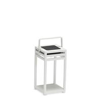 Lampa solarna EMMA biała 15x15x28cm