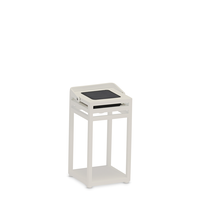 Lampa solarna EMMA mokka 15x15x28cm