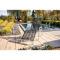 Leżak ogrodowy SORA biały 1603 OUTLET