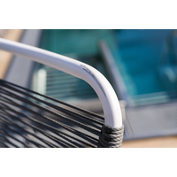 Leżak ogrodowy SORA biały 1603 OUTLET