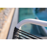 Leżak ogrodowy SORA biały 1603 OUTLET