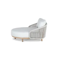 Leżanka dwuosobowa DELIGHT ebony (1)