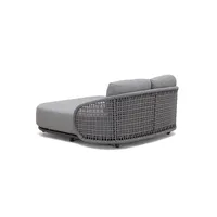 Leżanka dwuosobowa WAVE biała 1959 OUTLET (1)