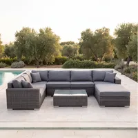 Meble ogrodowe MILANO IV Royal szare (1)