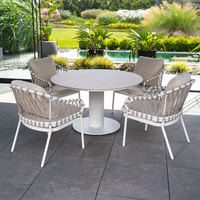 Meble ogrodowe TUBE Ø120cm biały 1792 OUTLET 