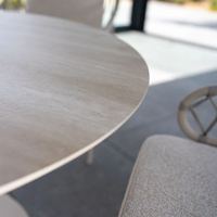 Meble ogrodowe TUBE Ø120cm mokka 1791 OUTLET