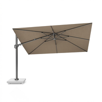 Parasol ogrodowy ​​​​​​Challenger T² Premium 2,6m x 3,5m - Wariant kolorystyczny: Havana