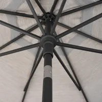 Parasol MAROCCO 4x4m szary + baza 200kg szara 1457 OUTLET (1)
