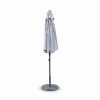 Parasol MAROCCO 4x4m szary + baza 200kg szara 1457 OUTLET (1)