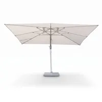 Parasol MONACO 3x3m antracyt + baza 100kg czarna 1455 OUTLET (1)