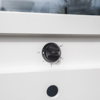 Promiennik gazowy ELDFEL biały