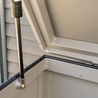 Skrzynia na taras CONTENITORE 100cm szara 1880 OUTLET