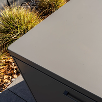 Skrzynia na taras CONTENITORE 100cm szara 1880 OUTLET