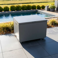 Skrzynia ogrodowa CONTENITORE 100cm szara 1877 OUTLET