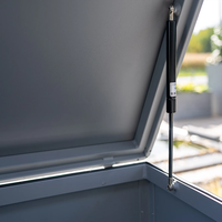 Skrzynia ogrodowa Contenitore 160cm szara 1860 OUTLET