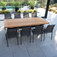 Stół ogrodowy BILBAO + 8 SOLLER antracyt 1852 OUTLET