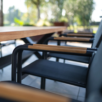 Stół ogrodowy BILBAO + 8 SOLLER antracyt 1852 OUTLET