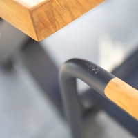 Stół ogrodowy BILBAO + 8 SOLLER antracyt 1852 OUTLET