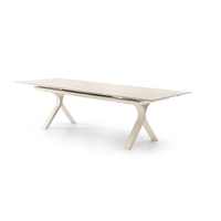 Stół ogrodowy TORO 240 - 300 cm mokka