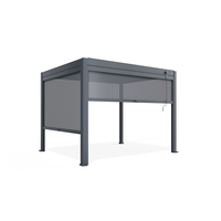 Zadaszenie tarasowe PERARA ECO 300x300cm antracyt