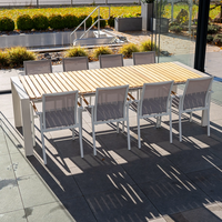 Zestaw jadalniany RIALTO 217-268 + 8x SOLLER TEAK biały 1884 OUTLET