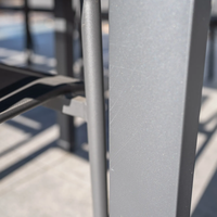 Zestaw jadalniany RIALTO 265-332 + 8x SOLLER TEAK antracyt 1882 OUTLET