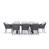 Zestaw jadalniany RIALTO 265-332 + 8x krzesło ELLA I 1908 OUTLET
