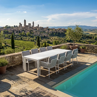 Zestaw jadalniany RIALTO 265-332 + 8x krzesło ELLA II 1904 OUTLET