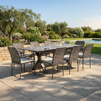 Zestaw jadalniany RIALTO 265-332 + 8x krzesło ELLA III 1906 OUTLET