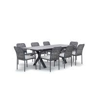 Zestaw jadalniany RIALTO 265-332 + 8x krzesło ELLA III 1906 OUTLET