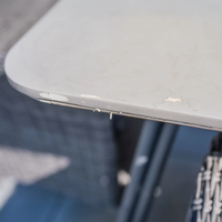 Zestaw jadalniany SIMI - AMANDA szary 1736 OUTLET