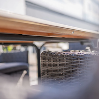 Zestaw jadalniany SIMI - AMANDA szary 1737 OUTLET