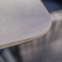 Zestaw jadalniany SIMI - AMANDA szary 1737 OUTLET