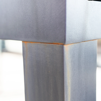 Zestaw jadalniany TOLEDO/LEON antracyt 1874 OUTLET