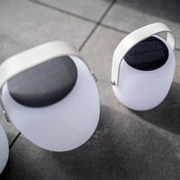 Zestaw lamp ogrodowych Charlie Biały 1843 OUTLET