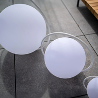 Zestaw lamp ogrodowych Rosie Biały 1846 OUTLET