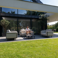 Zestaw mebli ogrodowych AURA Antracyt OUTLET 