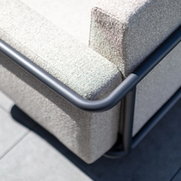 Zestaw mebli ogrodowych AURA Antracyt OUTLET 