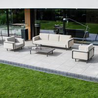 Zestaw mebli ogrodowych AURA II Antracyt